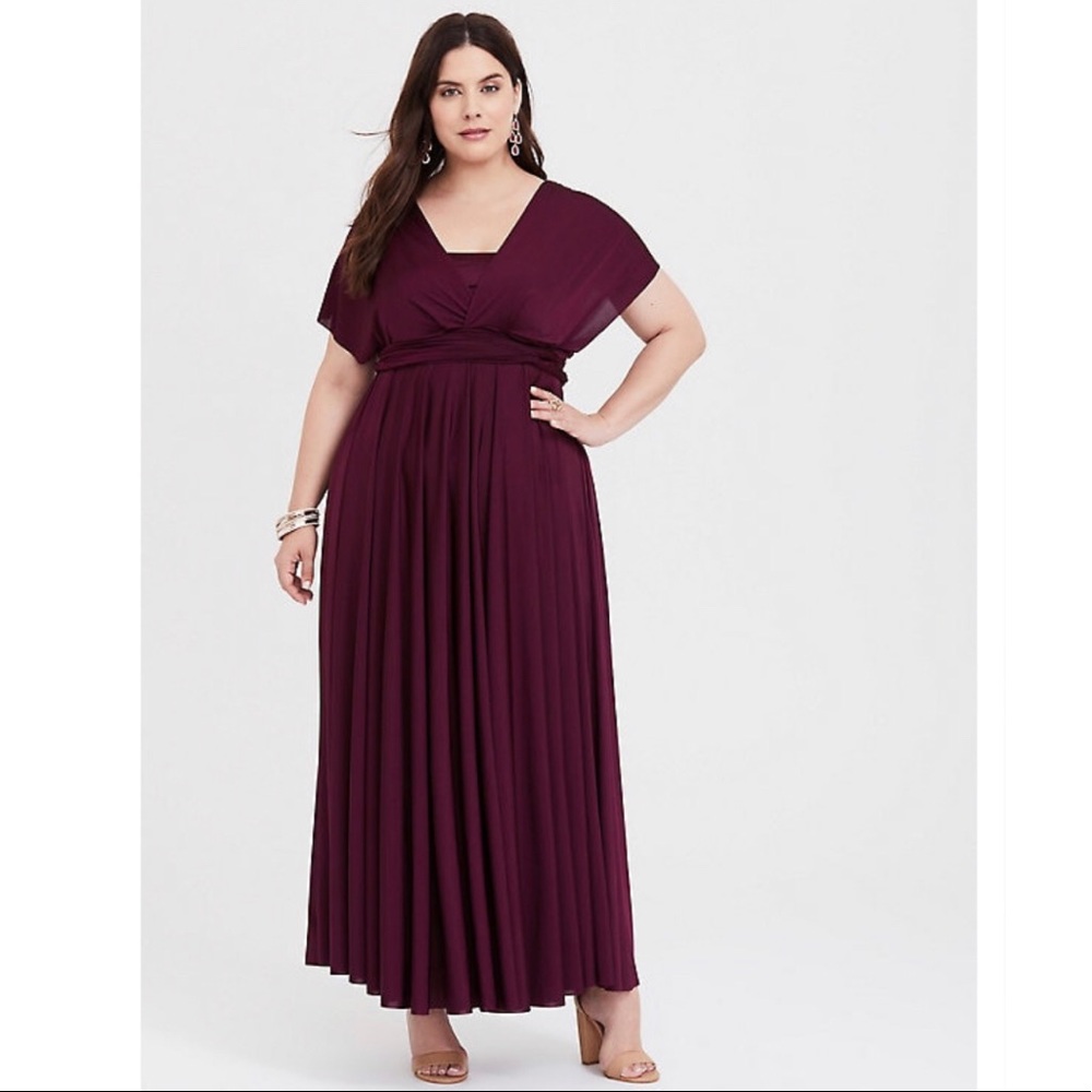SPECIAL OCCASION CONVERTIBLE MAXI DRESS.